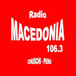 Logo de Radio Macedonia 106.3 FM Perú